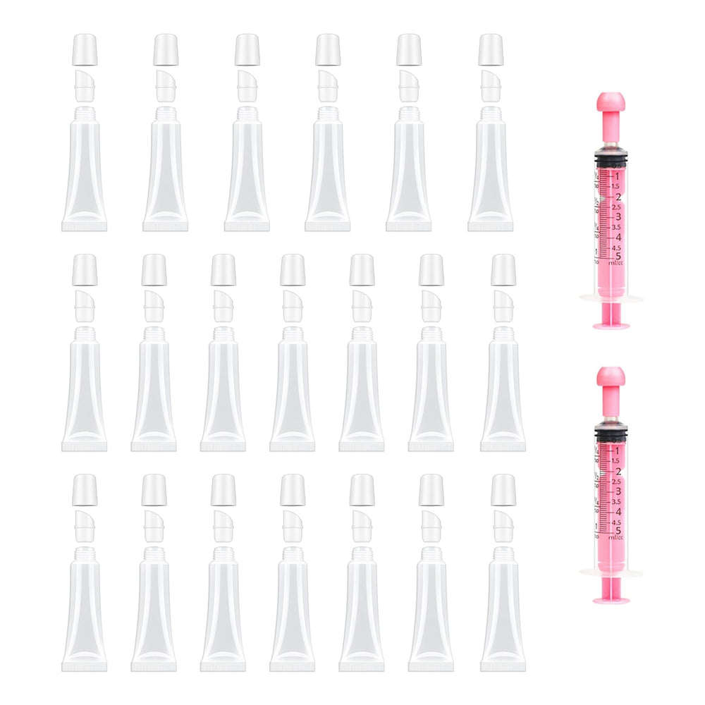 Tubes gloss à lèvres vides UADBAU prêts à remplir pour DIY