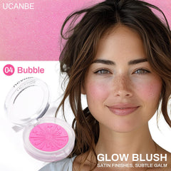 UCANBE Blush 04 Bubble teinte violacée avec fini nacré