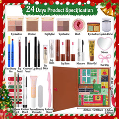 UCANBE coffret maquillage noel: coffret élégant pour fêtes.