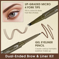 UCANBE crayon gel pour les yeux – lignes nettes et définies
