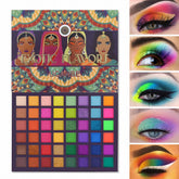 Palette UCANBE Exotic Flavors, yeux néon, pour des regards audacieux et lumineux