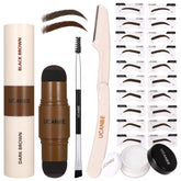 UCANBE kit stampage sourcils duo couleurs pour un look naturel et rapide.