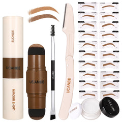UCANBE kit-tampon-sourcils: outil tout-en-un pour façonner et gagner du temps.