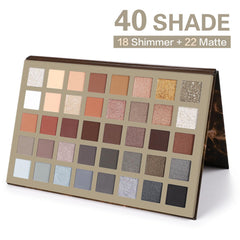 UCANBE Ombres matte et brillants: longue tenue simplifiée pour le regard