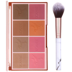 UCANBE palette-blush-8-couleurs-matte offre un teint naturel et durable.