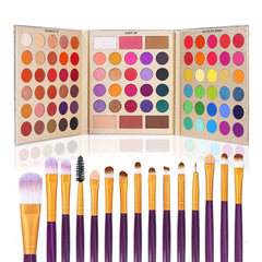 Palette UCANBE: 86 teintes pour des looks variés et riches.