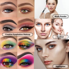 UCANBE Palette Yeux – textures mate et brillante pour des fards polyvalents