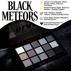 UCANBE Smokey Black: nuances gris et noir pour un regard profond et élégant.