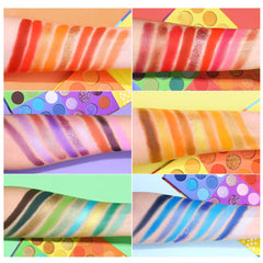 UCANBE Splashy Candies Yeux Paillettes 6 Teintes pour un effet glamour saisissant.