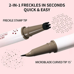 UCANBE tampon taches rousses, amas rapides pour un effet naturel.