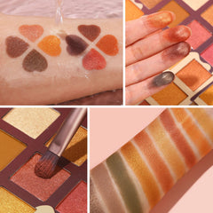 UCANBE Toffee Fusion, pigments intenses et longue tenue pour maquillage durable.