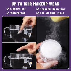 UCANBEMAKEUP: brume ultra-fine pour une couverture homogène sans altérer la couleur.