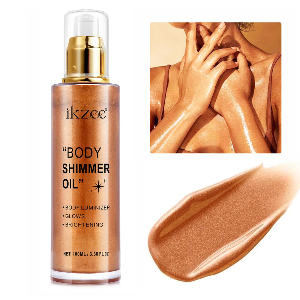 UCANBEMAKEUP huile-brillance-corps 100ml pour une peau radieuse et subtile.