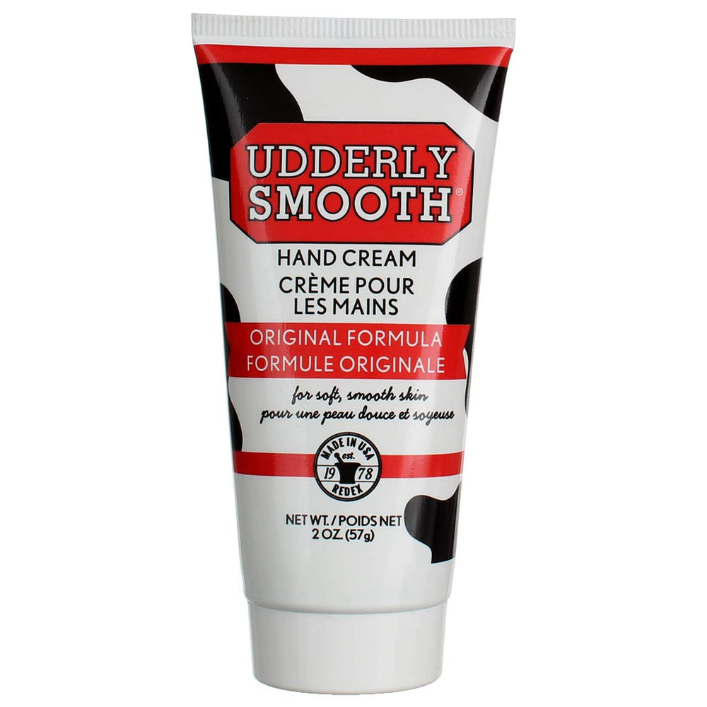 Udderly Smooth crème mains texture légère, idéale pour hydrater au quotidien.