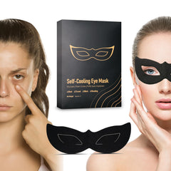 Masque oculaire UEF refroidissant, prêt pour les voyages.