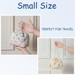 Intérieur doublé en toile du sac uekeboag, robuste et léger pour le déplacement.