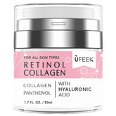 UFEEK Crème Visage Retinol – emballage élégant et pratique pour une routine quotidienne.
