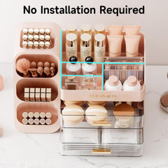 UFORU compartiments optimisés — organisation facile de vos cosmétiques.