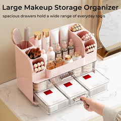 UFORU Plateau supérieur spacieux: espace dédié pour soins du visage et palettes.
