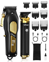 Ufree tondeuse professionnelle sans fil en action offrant une coupe précise et silencieuse