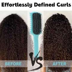 UHACLWS brosse-coiffage-boucles-demelage-sans-casse convient à tous les types.