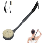 Brosse de dos UHIAGREE avec manche courbe pour douche – accès facilité au dos.