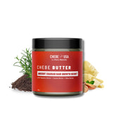 Uhuru Naturals ChadianChebe Butter 8oz jar with creamy texture for deep moisture.