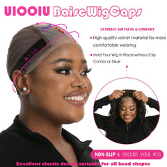 UIOIU cap dentelle ajustable – ajustement personnalisé pour chaque tête.