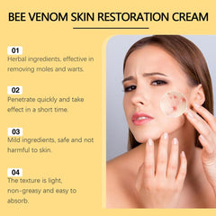 UKDVRL Crème Venin Abeille – texture crème riche et absorption rapide.
