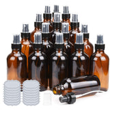 ULG bouteilles spray en verre ambré 120 ml protégeant les liquides des UV.