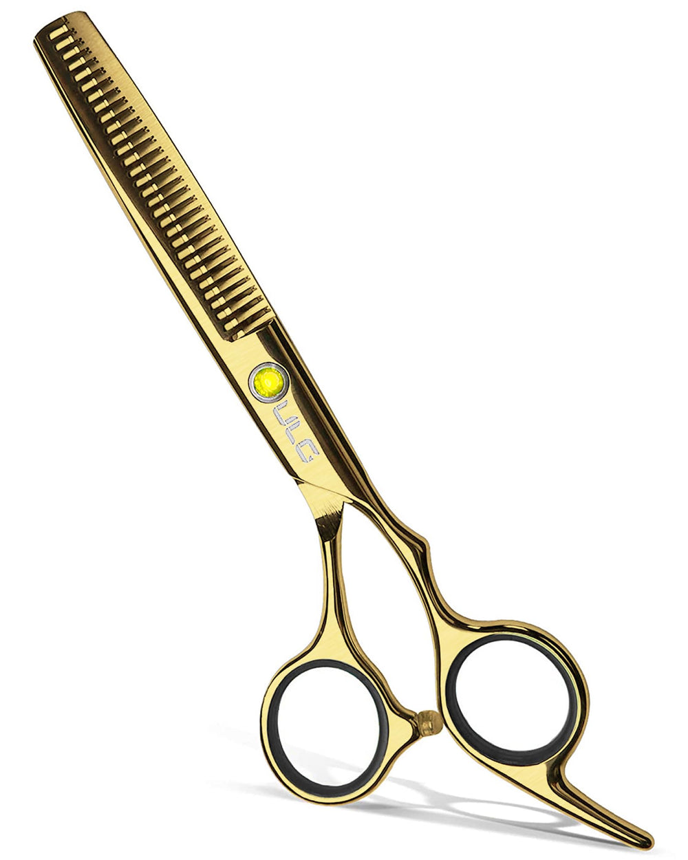 ULG ciseaux effileurs cheveux à dents de 6,5 pouces, texture et contrôle précis.