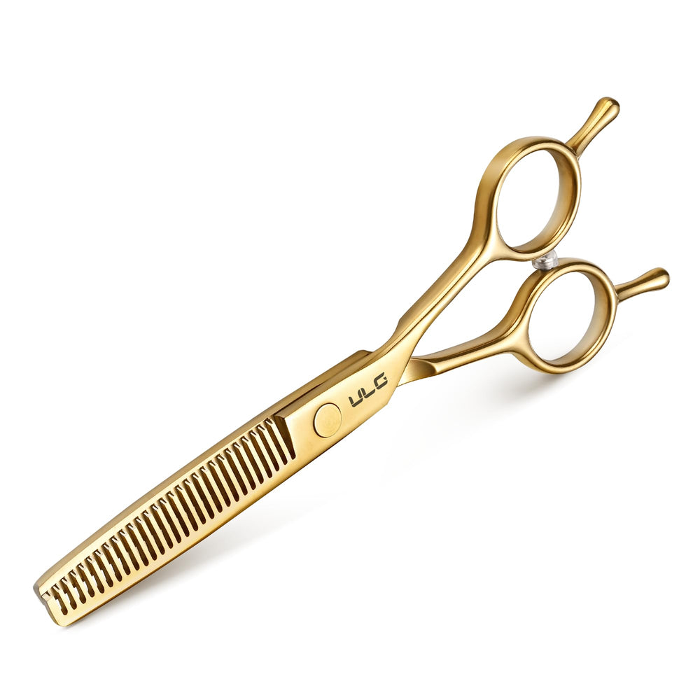 Ciseaux ULG: lames ultra-affûtées pour des coupes nettes sur tous types de cheveux.