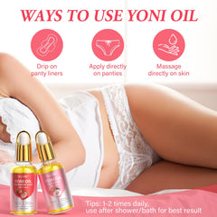 ulluxe huile yoni application-douce : usage facile et absorption rapide.