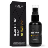 Sérum Ultrax Hair Plush – bouteille 50 ml, favorise la repousse potentielle des cheveux.