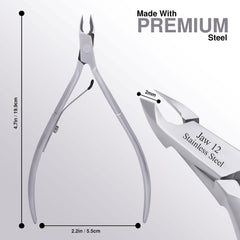 UM Supplies Tonde-cuticules – prise ergonomique pour un contrôle optimal.