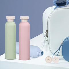 UMETASS bouteille-plastique-hdpe-corps-blanc, durable et léger pour les voyages.