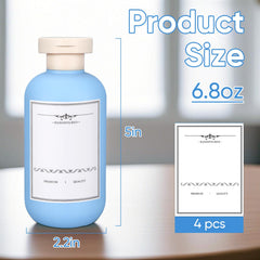 UMETASS flacon après-shampooing voyage 6,8 oz, pratique et sûr