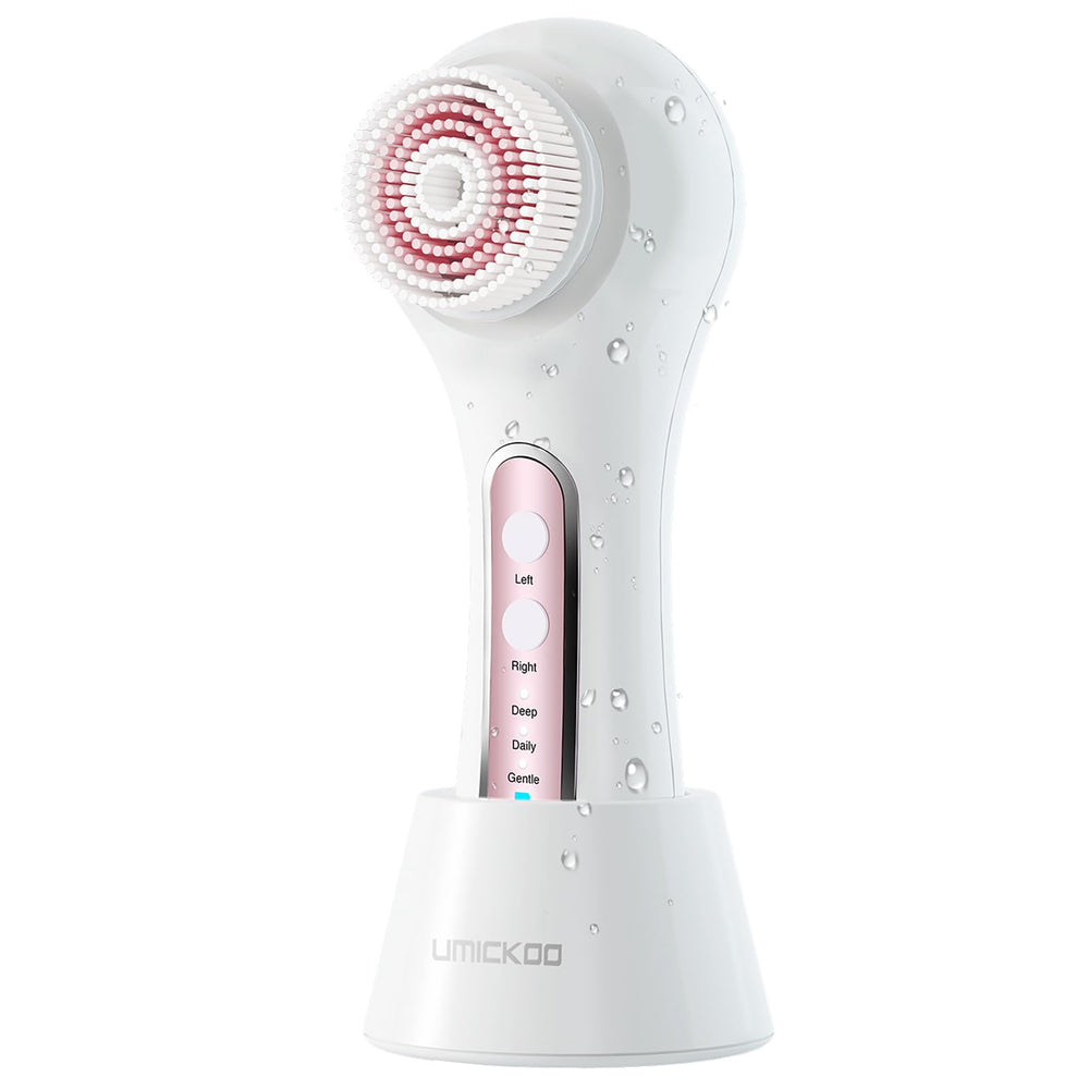UMICKOO brosse-visage électrique vue avant-plan pour un nettoyage quotidien en douceur
