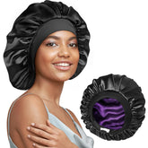 Umisleep bonnet soie 22 mommes intérieur lisse protège les cheveux.