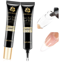 Colle UNA GELLA 10 ml pour ongles, tenue longue durée.