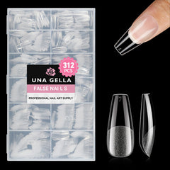 UNA GELLA emballage des tips 312 pièces, pratique et prêt à l’emploi
