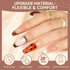 UNA GELLA - pré-buff intégré facilitant l'application et la préservation de l'ongle.