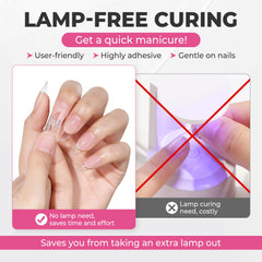UNA GELLA baton-démaquillant-2-en-1 prête à enlever et préparer les ongles.