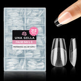UNA GELLA pointes coffins court, adhésion renforcée pour une pose durable.