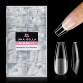 UNA GELLA tips coffin 216 pièces pour extensions rapides et propres.
