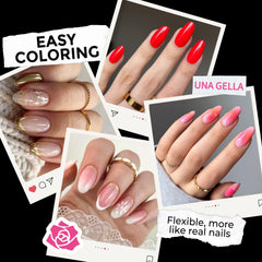 UNA GELLA bord ovale lisse pour une pose confortable et naturelle.