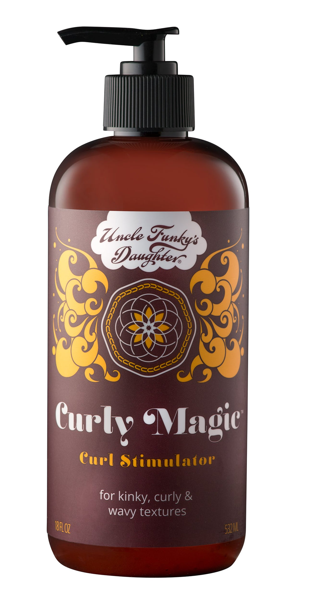 Curly Magic d'Uncle Funky's Daughter - bouteille prête à définir les boucles.