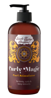 Curly Magic d'Uncle Funky's Daughter - bouteille prête à définir les boucles.