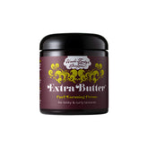 Uncle Funky's Daughter Extra Butter Curl Forming Creme jar front for smooth styling