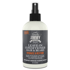 Uncle Jimmy conditionneur sans rinçage pour barbe et cheveux: douceur et hydratation.